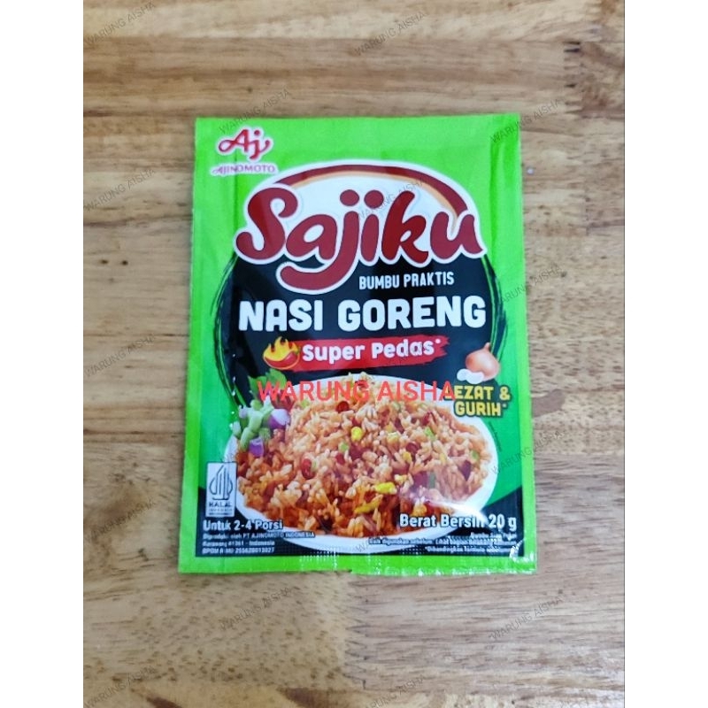 

Bumbu Praktis Nasi Goreng Sajiku 20 gr Aneka Varian