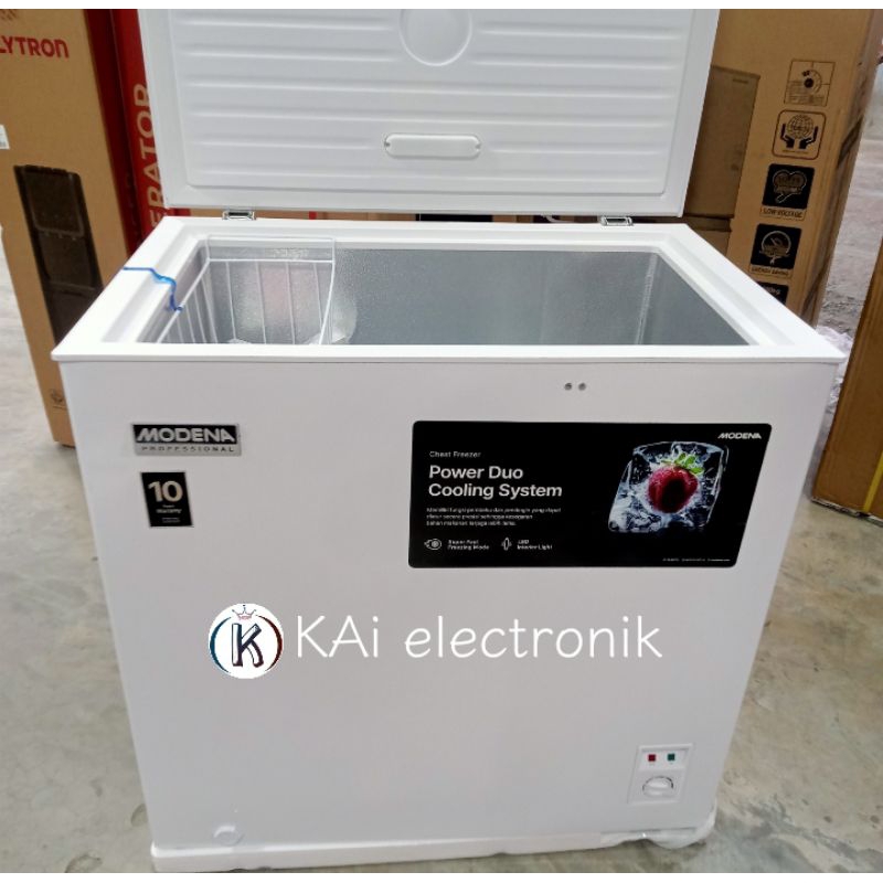 MODENA CHEST FREEZER 200 LITER NEW MD0210MLWH