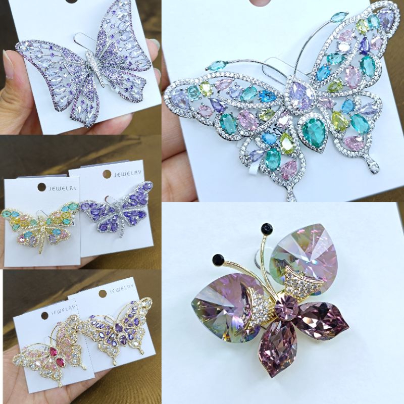 Bros Butterfly Bros Premium Bros zircon Bros Korea Gamis Hijab Original