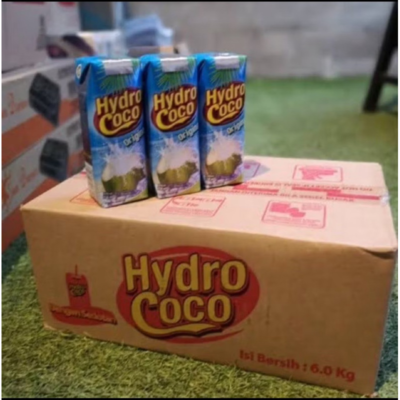 

Hydro Coco 250ml 1 Dus Isi 24 pcs / Minuman Hydro Coco 250ml