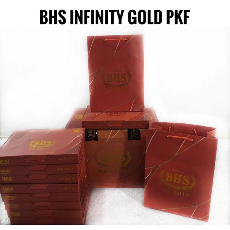 Sarung Tenun BHS Infinity Gold V32 PKF
