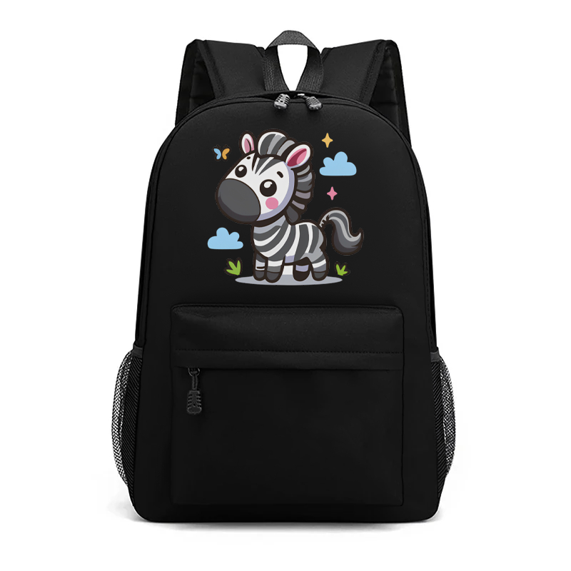 3ROOT - Tas Ransel Sekolah Perempuan sd Tas Ransel Keren Fashion Backpack Wanita motif Zebra