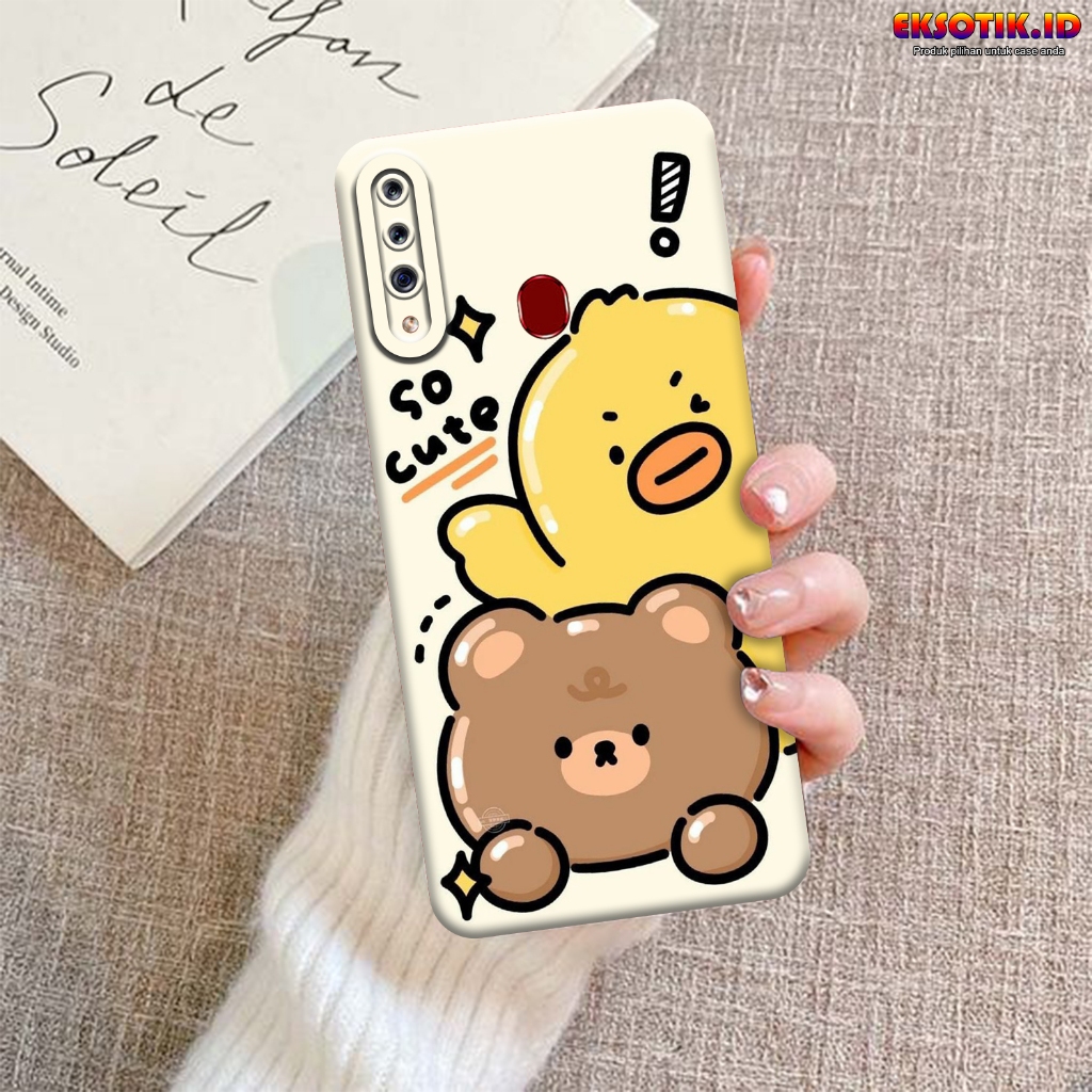 Case Samsung A20s - Casing Samsung A20s - Fashion Case - Silikon Samsung A20s  - Motif Keren Dan Luc