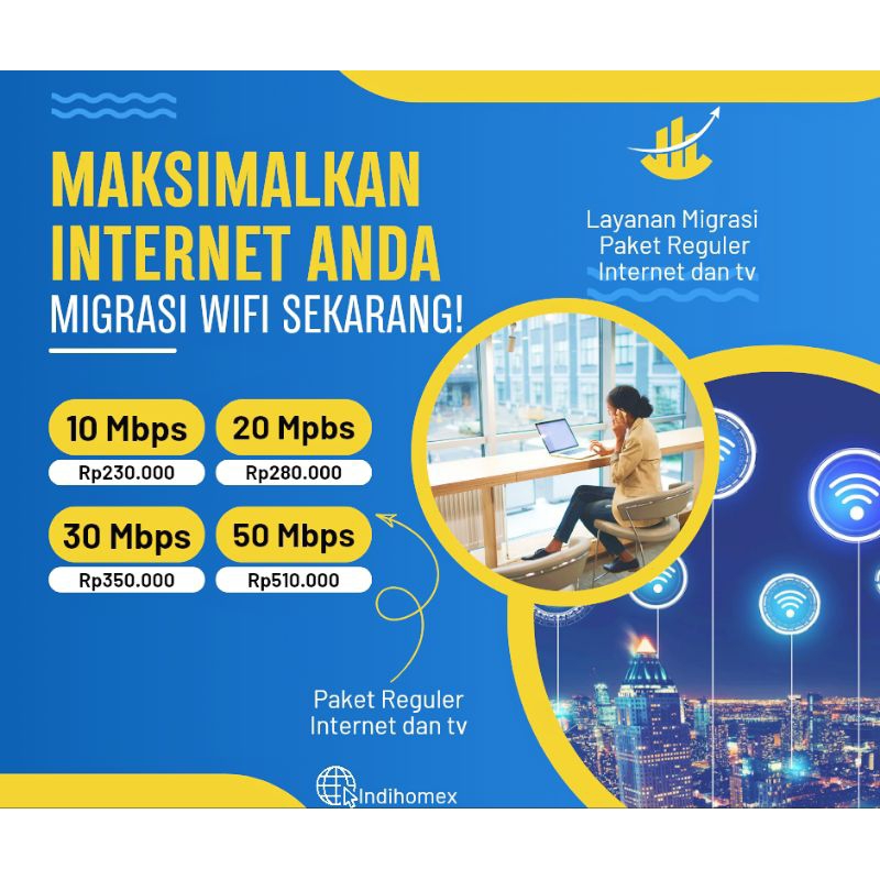 migrasi 10-50 mbps Indihome inet tv || upgrade downgrade paket Indihome