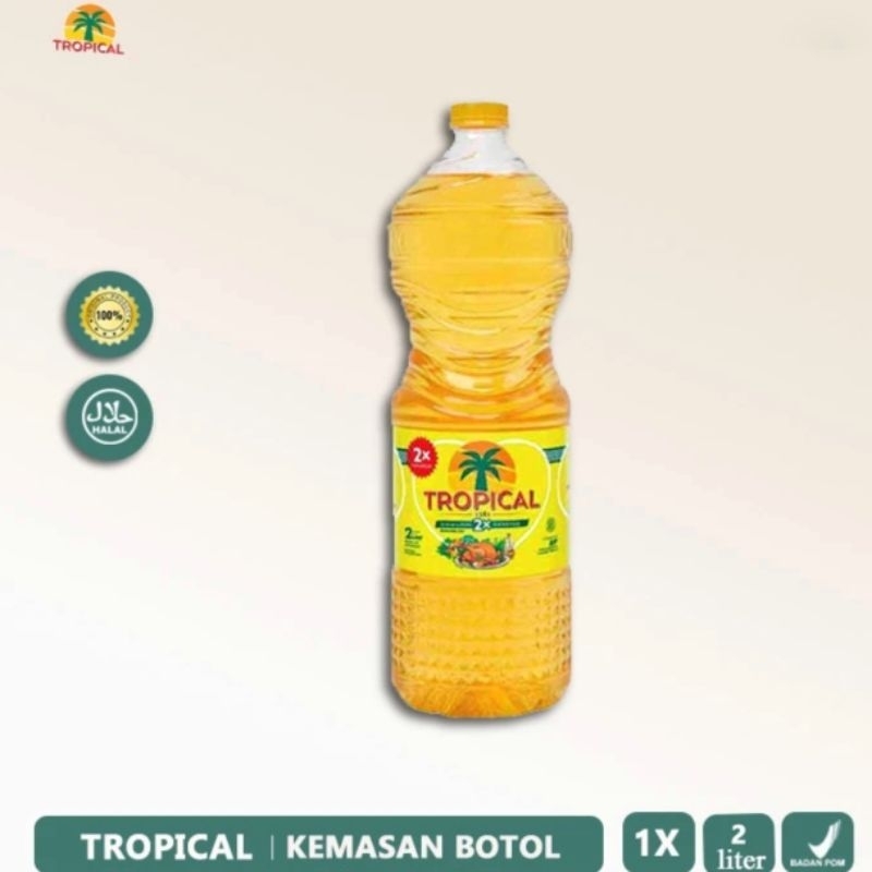 

Minyak Goreng Tropical 2 Liter 2x Penyaringan