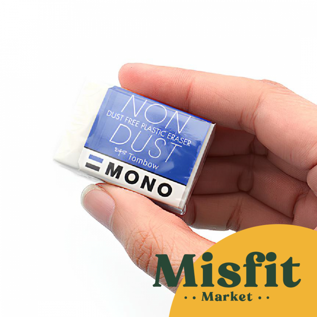 

D3W! Tombow Mono EN-MN Non-Dust Pencil Eraser Penghapus Pensil Bebas Debu Residue Residu
