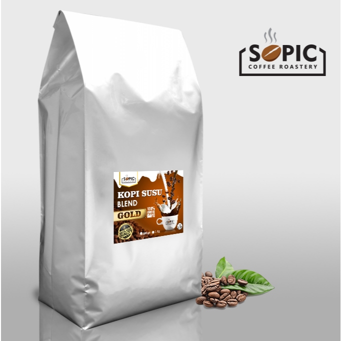 

Kopi Susu Blend Gold 30% Arabika 70% Robusta 500gr