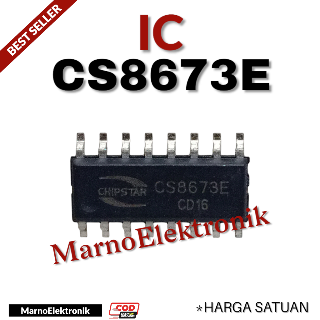 IC CS8673E CS8673 CS 8673E SMD ASLI ORIGINAL ORI