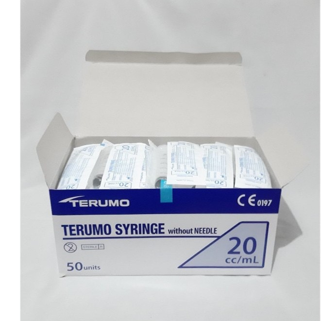 Disposable Syringe 20cc Terumo Spuit 20ml Terumo