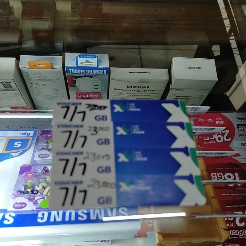 voucher kuota isi ulang murahhh XL 7GB/7HR