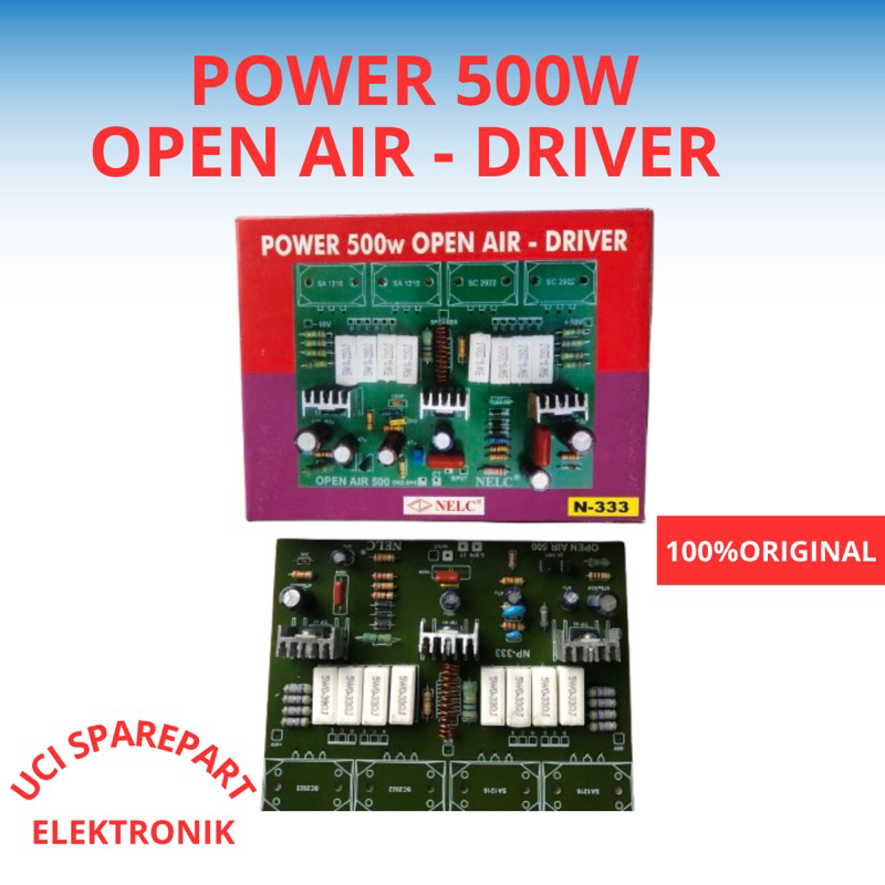KIT DRIVER POWER OPEN AIR 500W MONO AMPLIFER
