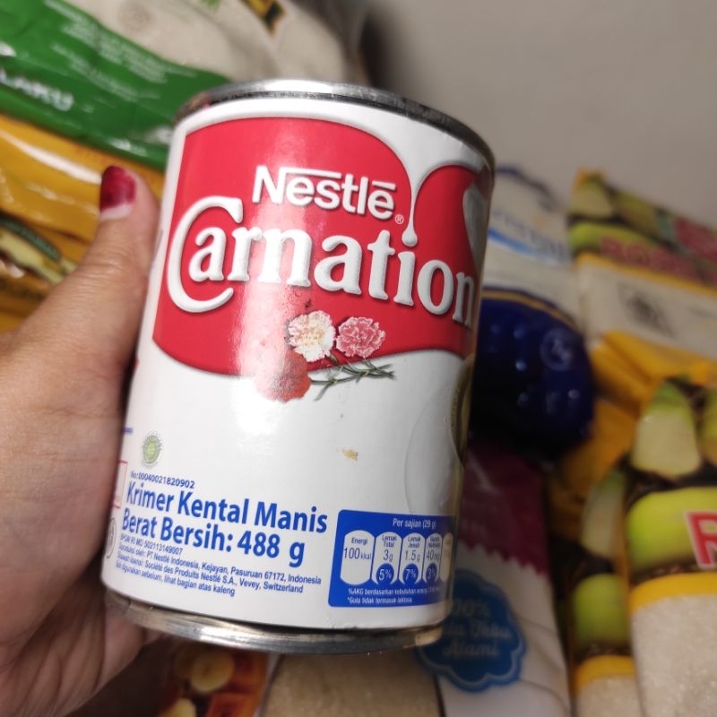 

Susu Kental Manis Putih Carnation 488 gr