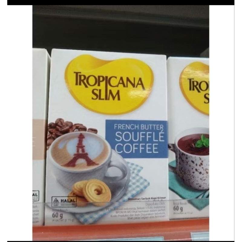 

Tropicana slim frenc BS cofee 4x15gr