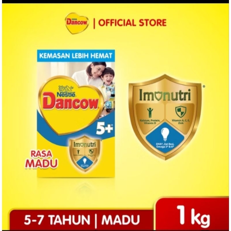 

dancow 5+madu 1kg