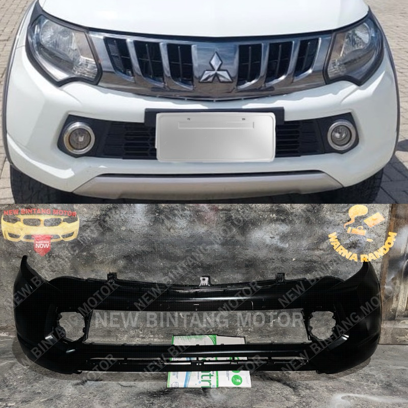 Bumper depan mitsubishi triton 2015 2017 original