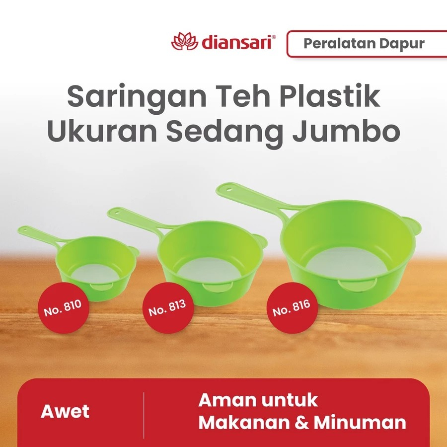 SARINGAN TEH PLASTIK JUMBO DIANSARI 810/ 813/ 816