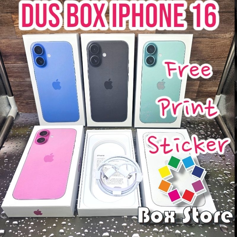 

DUS BOX IPHONE 16 FREE PRINT STIKER TERBAIK