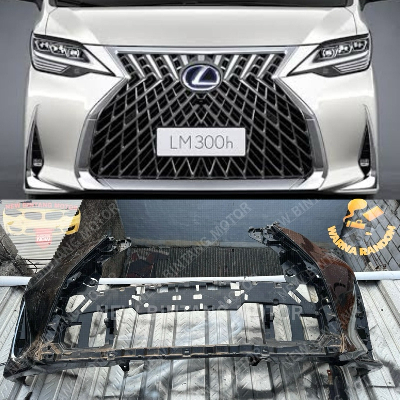 Bumper depan lexus LM LM300 LM350 2023 original