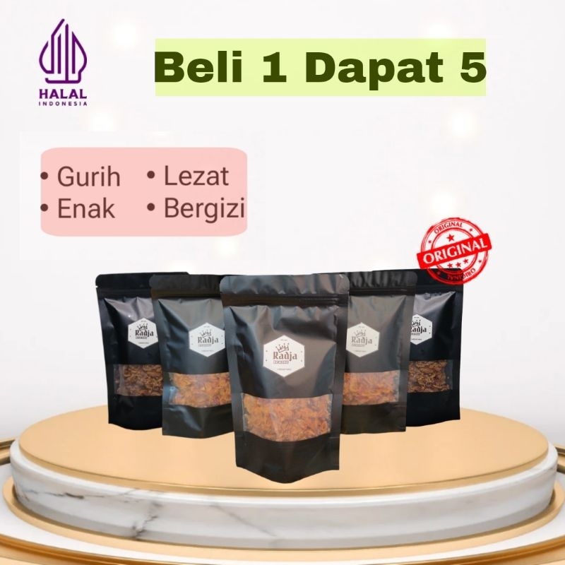 

BELI 1 DAPAT 5 Bawang Goreng Brebes Asli Original 100% - SUPER PREMIUM 60 gram