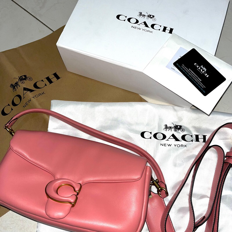 COACH Pillow Tabby Shoulder Bag 26 - Pink Candy