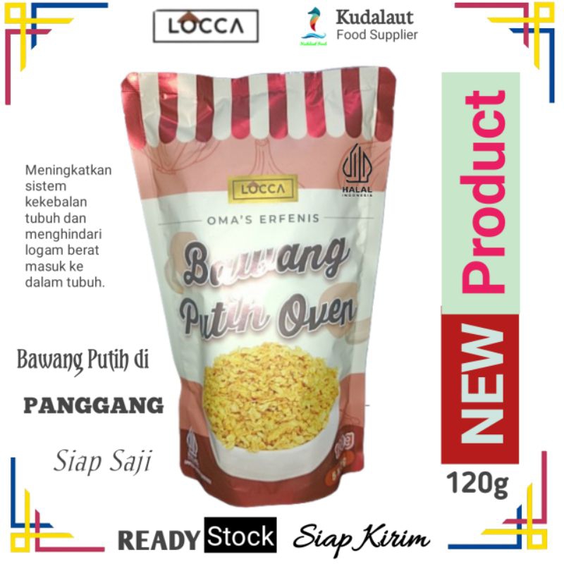 

- Locca - Bawang Putih Oven / Panggang; 120 g