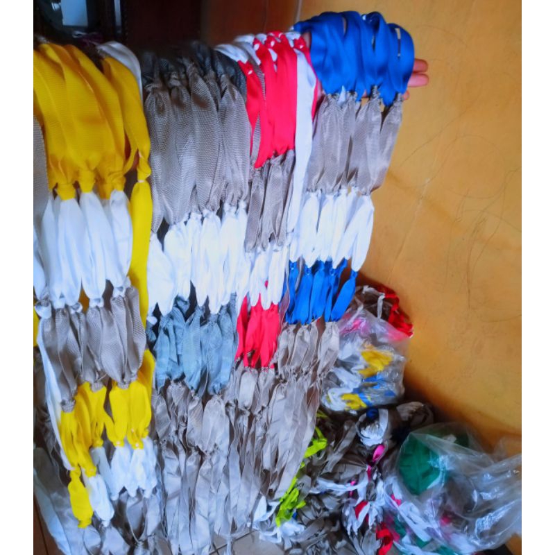 Ayunan Rajut Ukuran Sedang Termurah Bahan Tali Webbing Kuat Hammock Jaring Ayunan Santai Anak Dan De