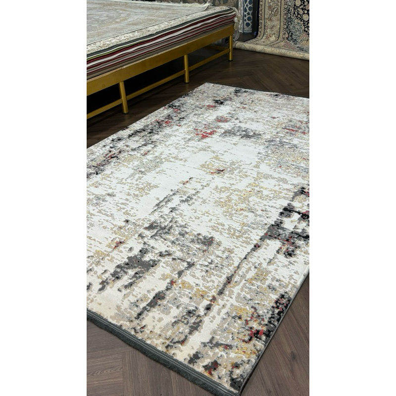 KARPET IRAN MOTIF MODERN ABSTRAK