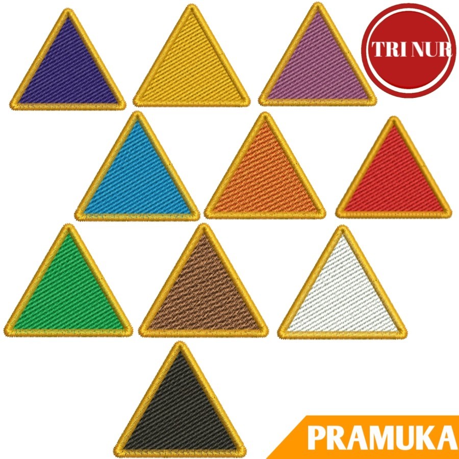 Tanda Barung Pramuka Siaga Bordir / Bed Barung Pramuka