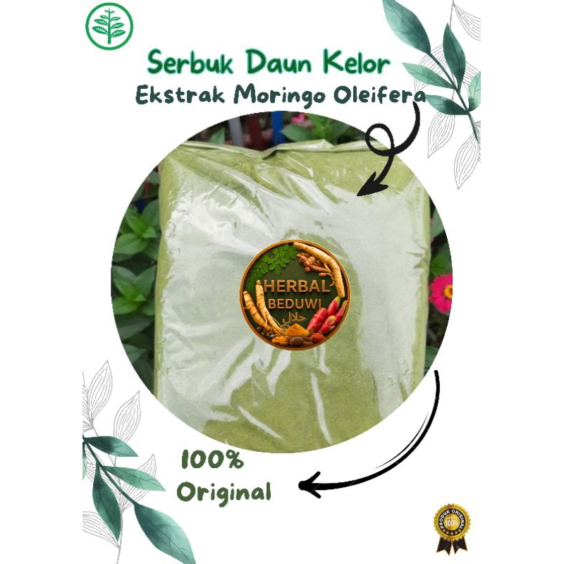 

Serbuk / Bubuk Daun Kelor 500 gram / ½ Kg || 100% Original