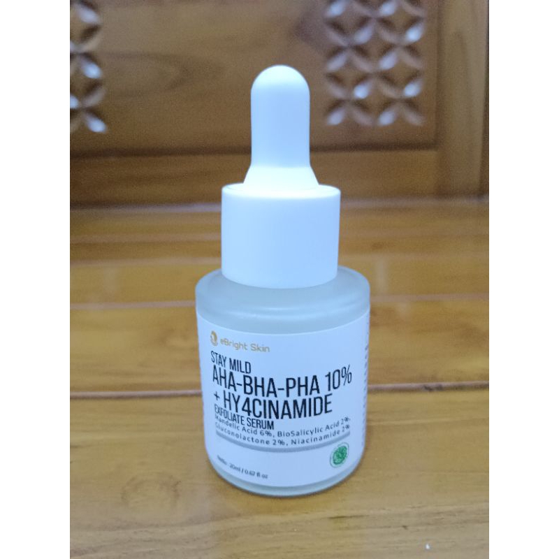 eBright skin exfoliate serum