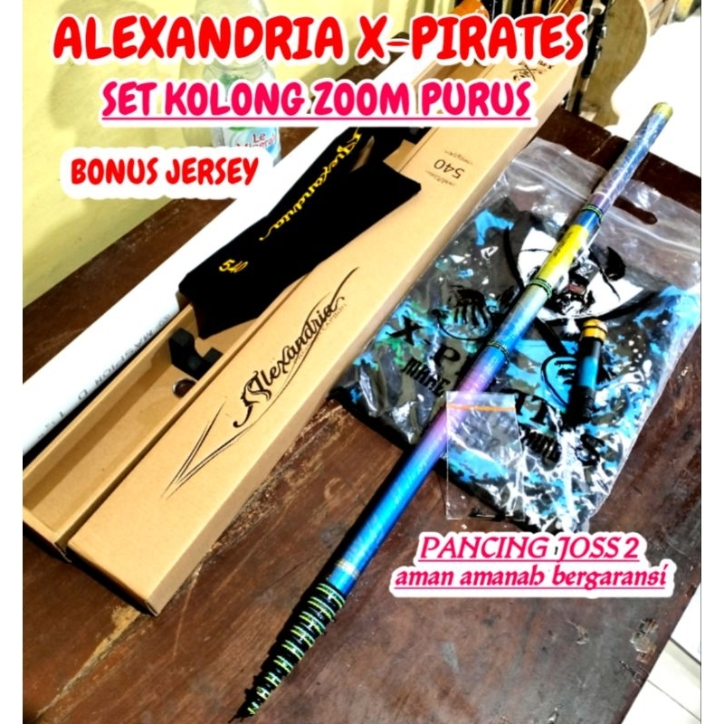 TEGEK KOLONG ALEXANDRIA X-PIRATES BONUS JERSEY