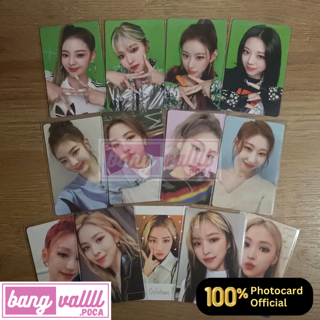 PHOTOCARD PC ITZY NO BAD DAYS NBD YEJI LIA RYUJIN CHAERYEONG YUNA OFFICIAL