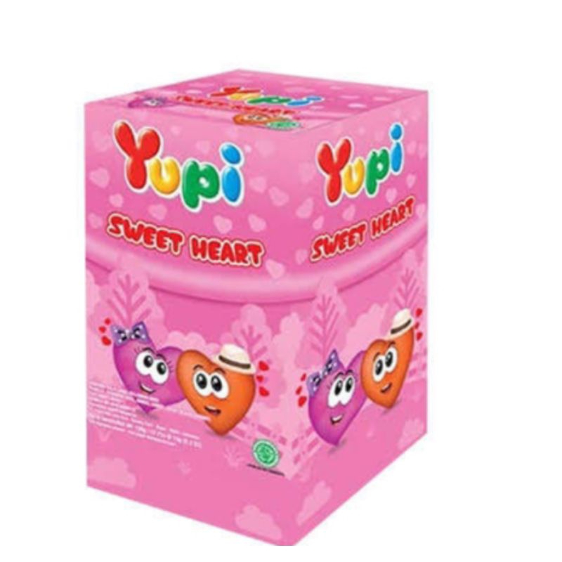 

Permen Yupi Sweet Heart box isi 12 pcs