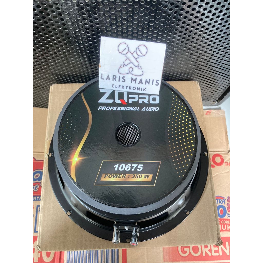 SPEAKER KOMPONEN ZQPRO 10675 10" 350w ZQ PRO SPEKER 10in 10inch 10 inch