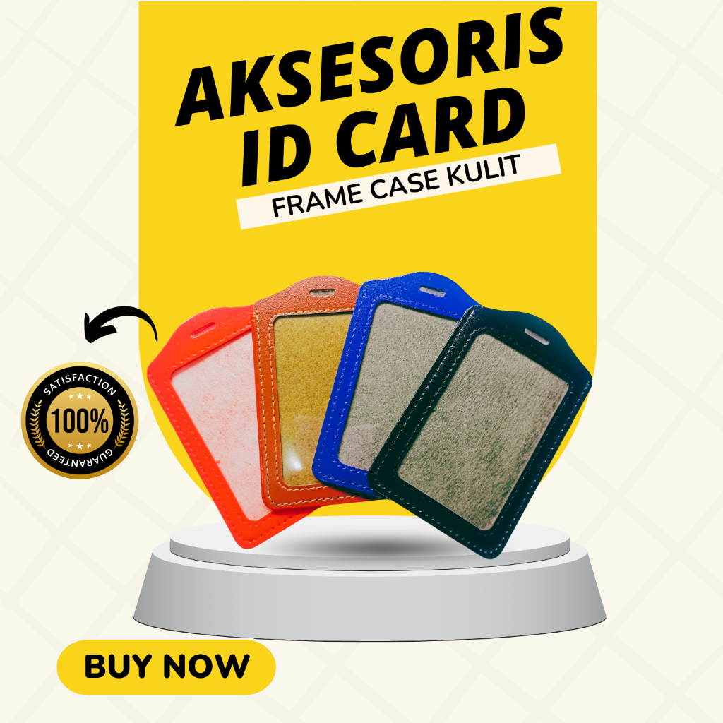 

Case Holder Kulit Imitasi Premium Elegan & Tahan Lama untuk ID Card Anda