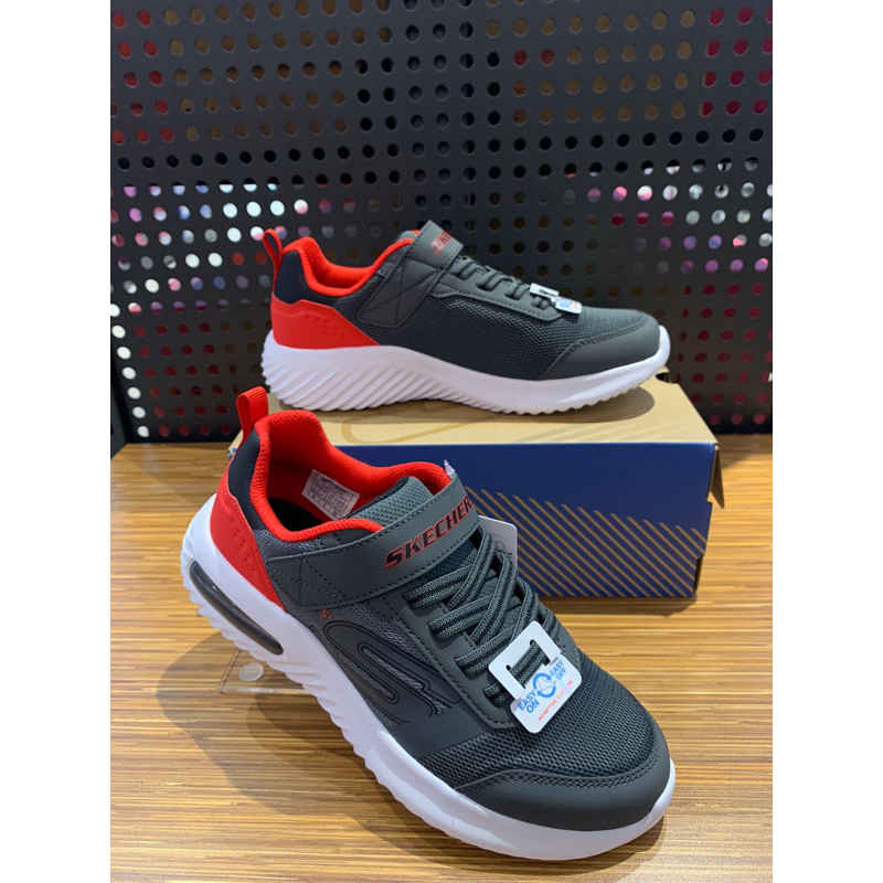 Skechers Bounder-Tech Boy's Shoes - Black