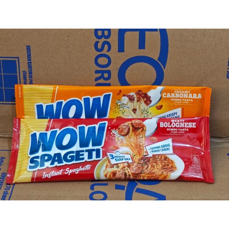 

WOW spaghetti pasta instan
