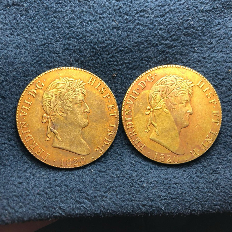 Koin Kuno Ferdin Tahun 1820