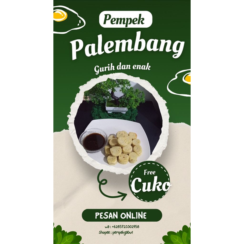 

Cod Pempek Palembang campur paket b