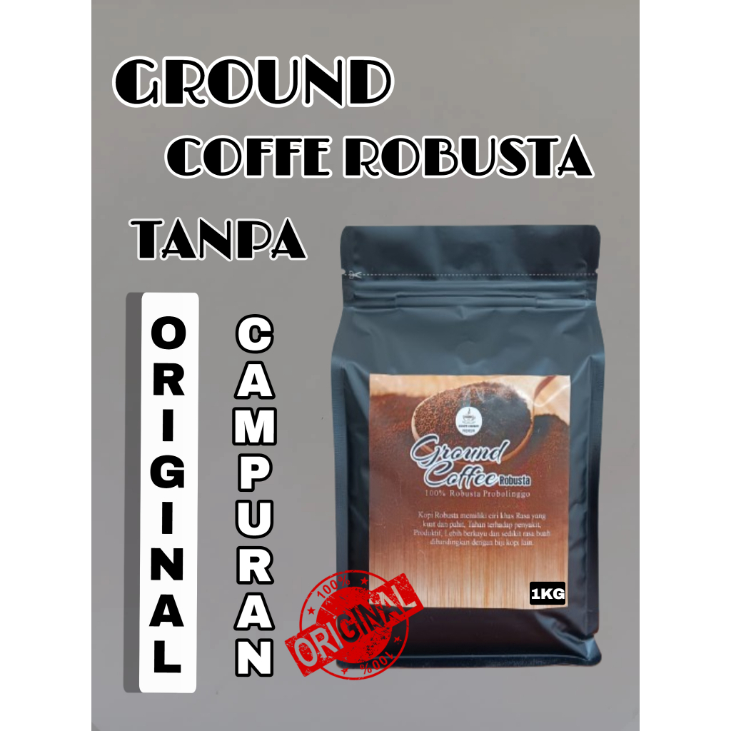 

Kopi Tubruk Robusta Original 1KG