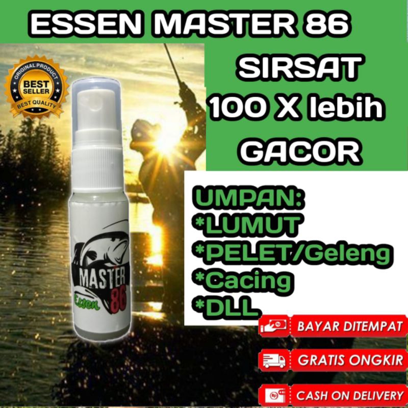 Essen 30ML master rasa Sirsak Essen ikan patin super Ikan Nila Liar mujaer ikan mas ikan lele ikan s
