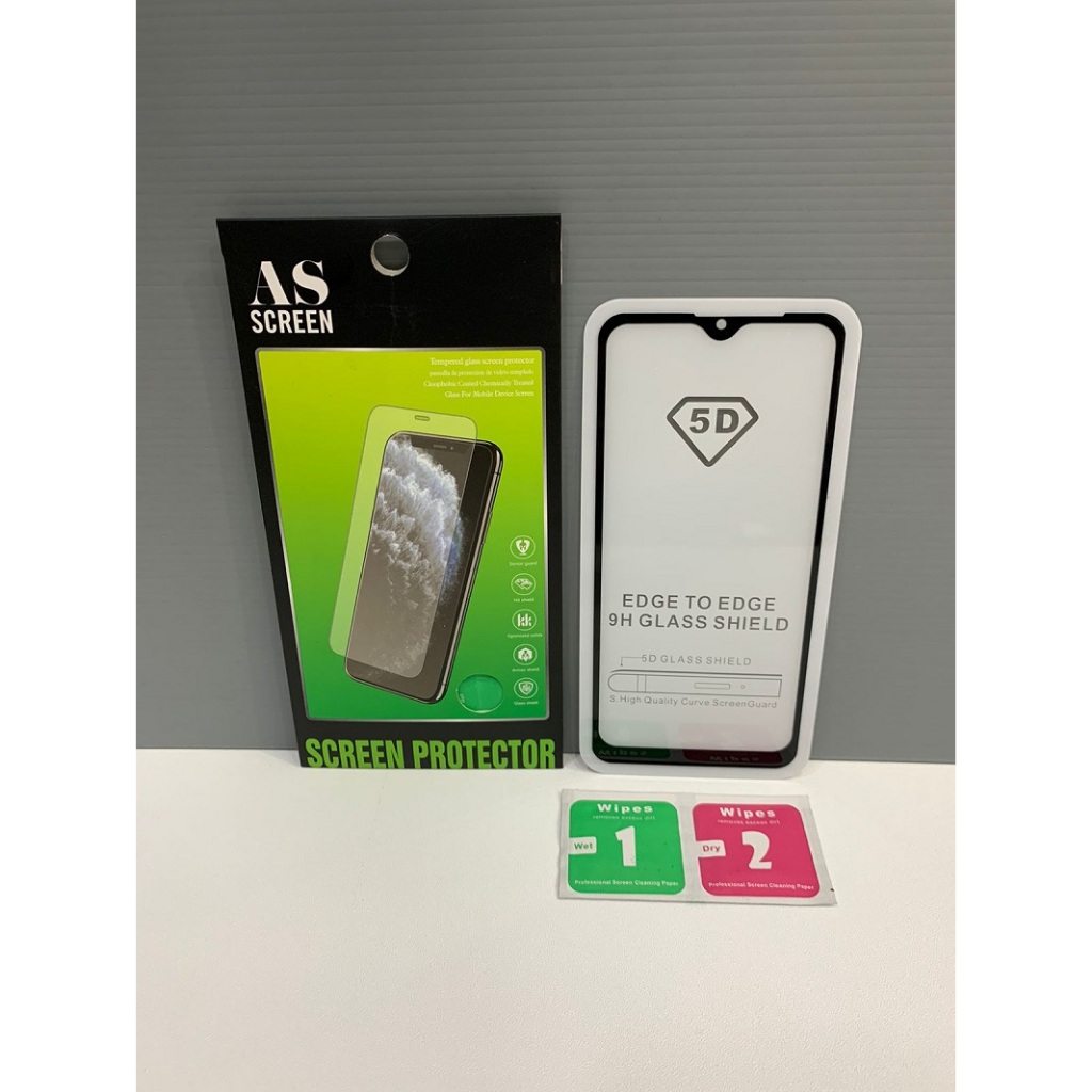 Tempered Glass 5D Realme C2 | OPPO A1k Persamaan Anti Gores Kaca Full Lem