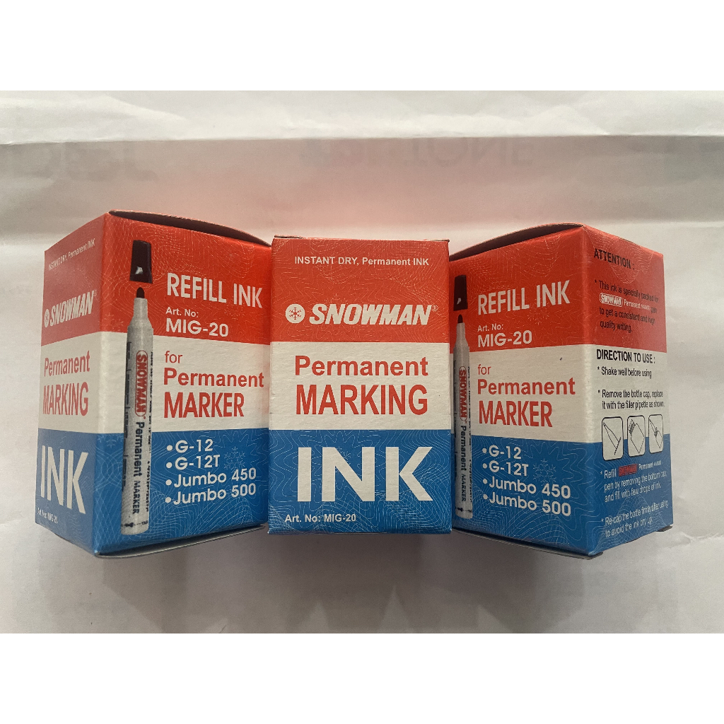 

Refill Ink for Permanent Marker MIG-20