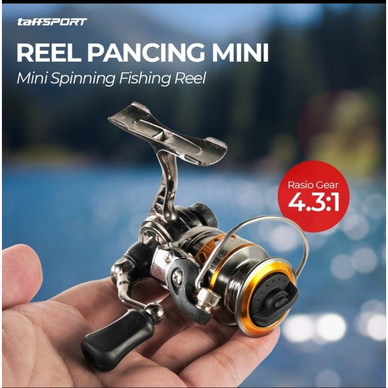 Reel Pancing mini 100 full besi reel Spinning Fishing DAO LI SU800 /reel Terkuat [termurah promo cuc