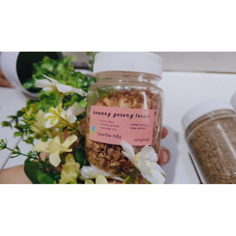 

bawang goreng terasi