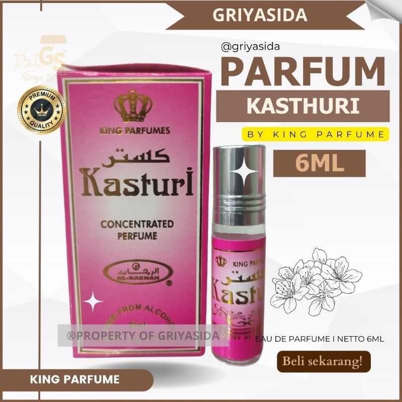 Parfum Kasturi 6ml alraehan aroma Kasturi al raehan mirip al rehab parfum Harga grosir PROMO