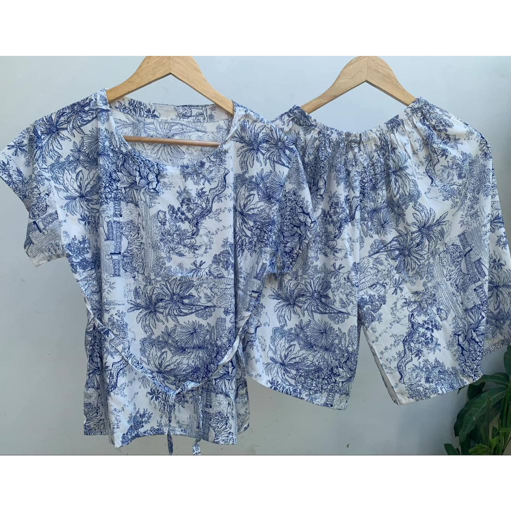 one set baju wanita setelan baju babydol set baju tidur rayon Bali