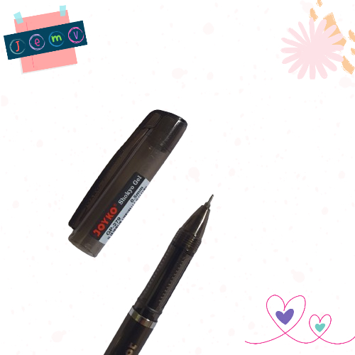 

Pulpen Gel Hitam Shokyo Gel Joyko (Bisa Dihapus)