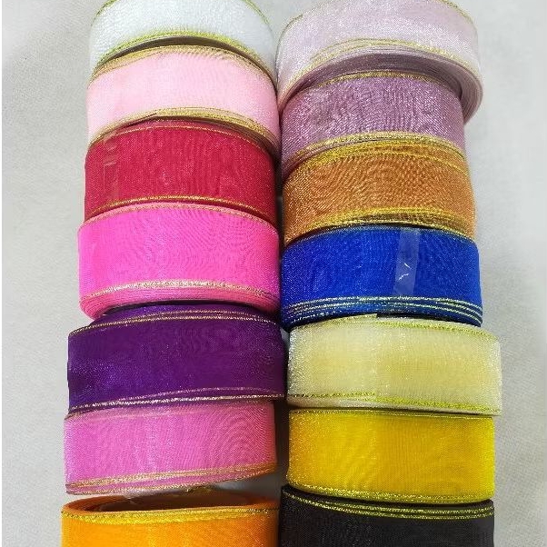 

Pita Organdi Lis mas 1 inch / roll