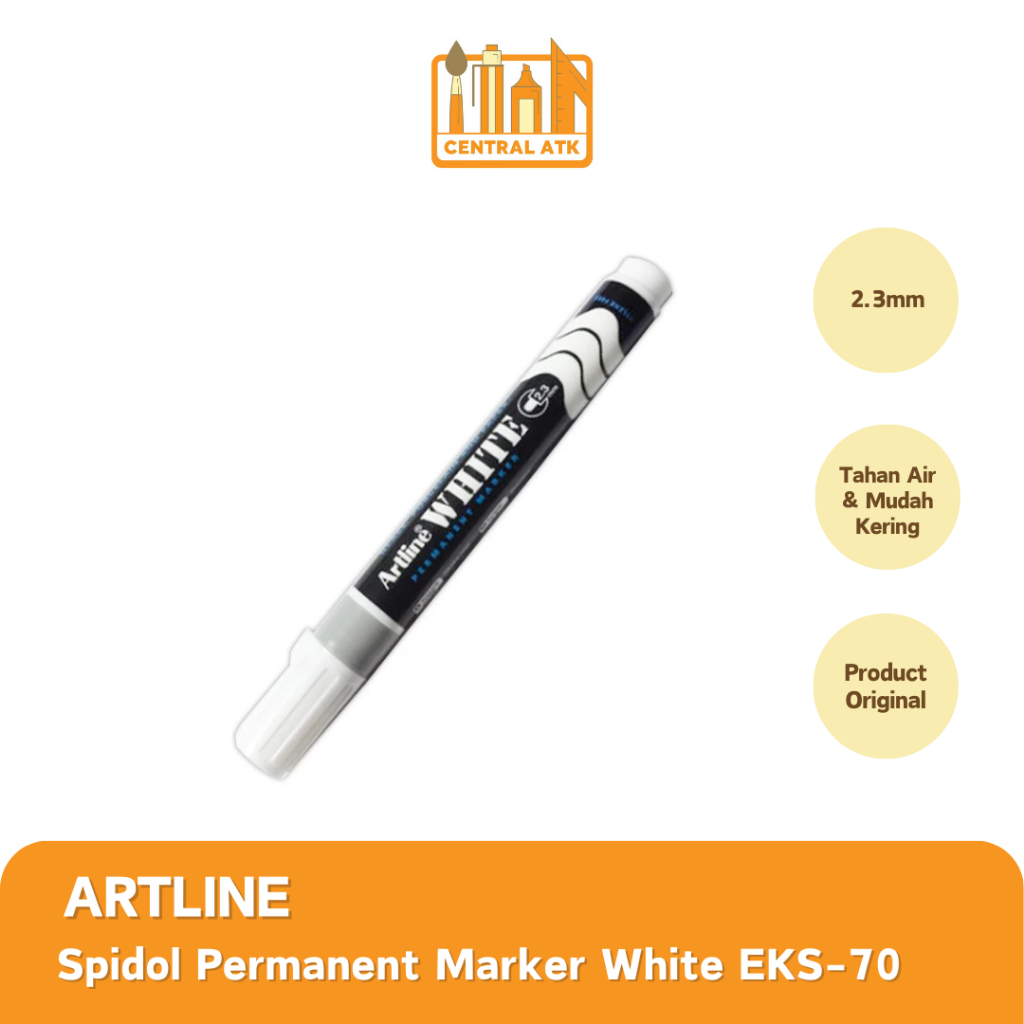 

ARTLINE SPIDOL PERMANENT MARKER WHITE COLOUR EKS-70